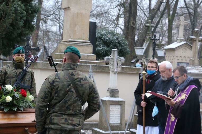 Ppłk Stanisław Szuro (1920-2020) spoczął na cmentarzu Rakowickim