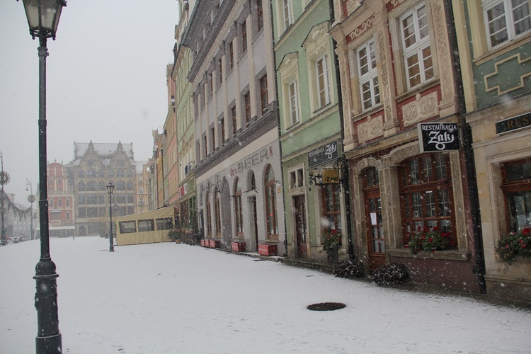 Zimowy Wrocław