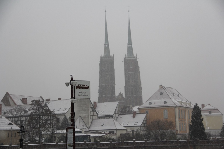 Zimowy Wrocław