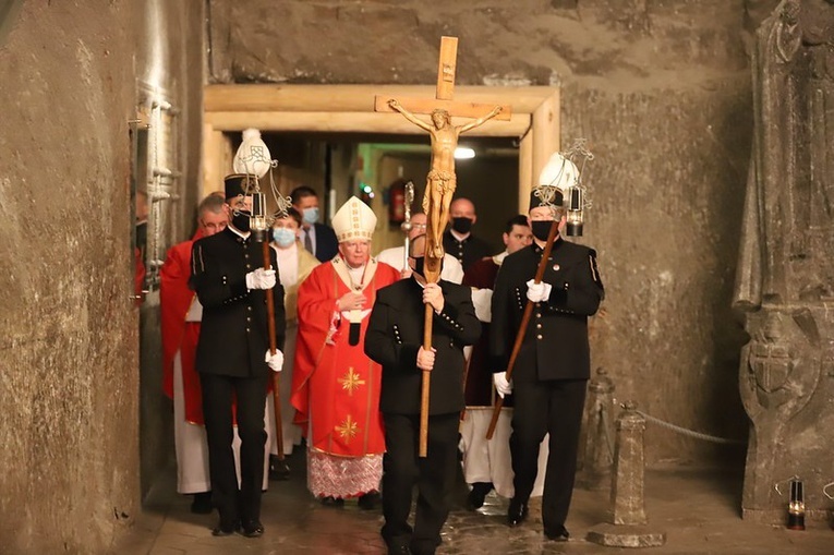 Msza św. w intencji górników - Wieliczka 2020