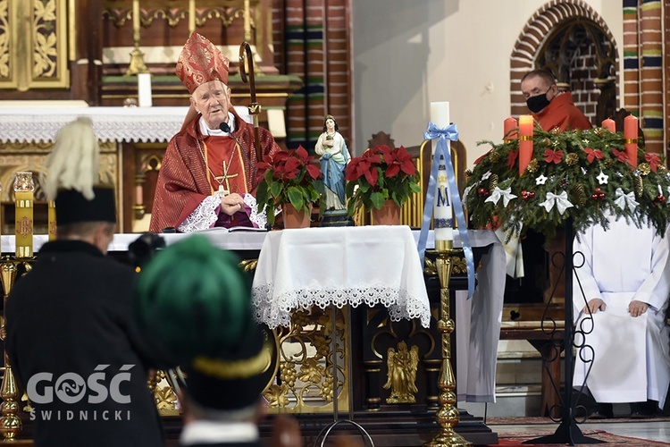 Barbórka w Wałbrzychu z bp. Decem