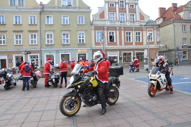 Mikołajowe oddawanie krwi i motomikołaje w Opolu