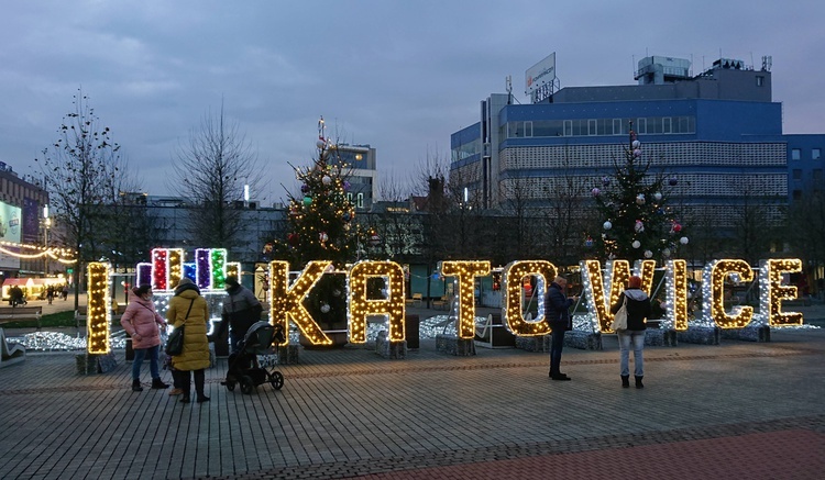 Rozświetlone Katowice