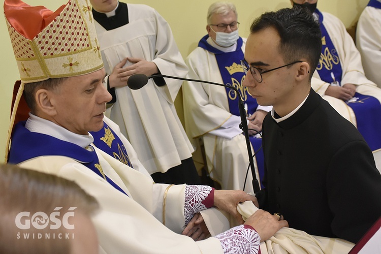 Obłóczyny i akolitat w świdnickim seminarium