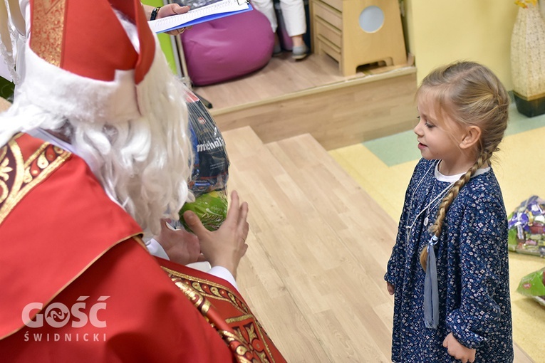 Wizyta św. Mikołaja w przedszkolu sióstr prezentek