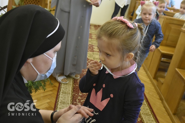 Wizyta św. Mikołaja w przedszkolu sióstr prezentek