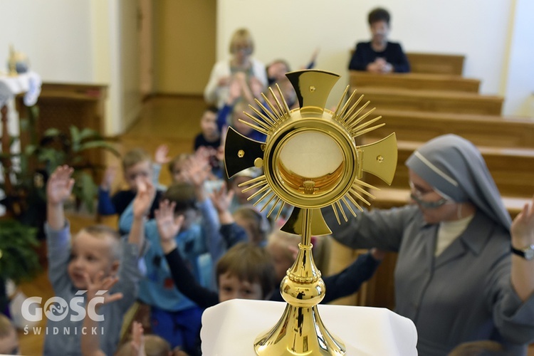 Wizyta św. Mikołaja w przedszkolu sióstr prezentek