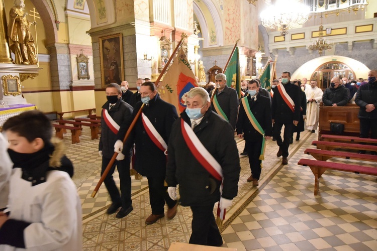 Janów Lubelski. Wprowadzenie reliwki św. Ambrożego 