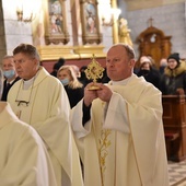 Janów Lubelski. Wprowadzenie reliwki św. Ambrożego 