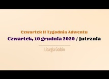 10 grudnia. Jutrznia