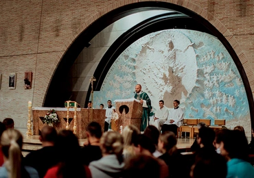 Kościół Świętej Matki Wolności w Zagrzebiu to miejsce szczególne dla młodych chorwackich katolików.