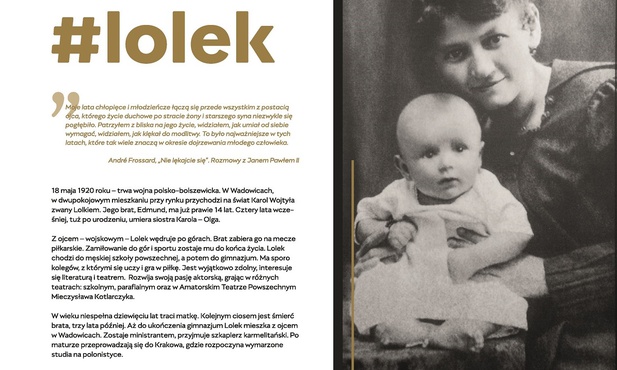"Karol Wojtyła. Narodziny" - wystawa w Chwałowicach