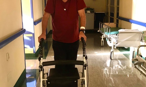 Ks. Waldemar w Polsce był operowany, teraz ma się już dobrze