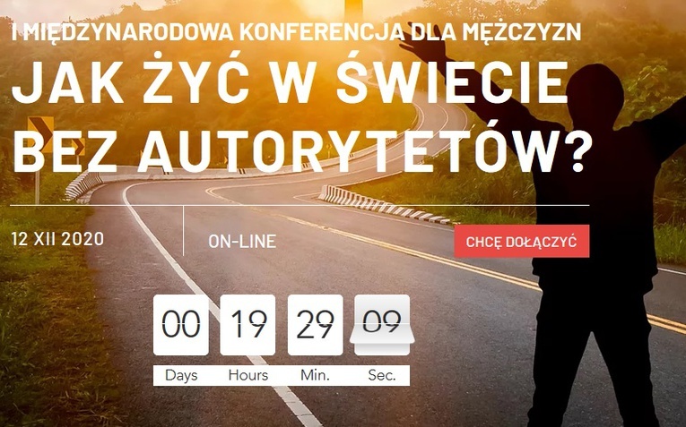 "Jak żyć w świecie bez autorytetów?" - konferencja online