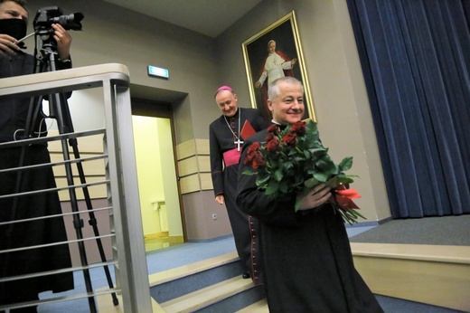 Ogłoszenie ks. Artura Ważnego biskupem