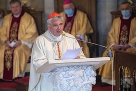 Eucharystii przewodniczył pochodzący z Łodzi legat papieski kard. Konrad Krajewski.