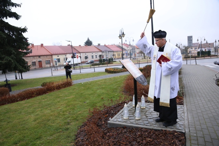 Plac i tablica św. Jana Pawła II