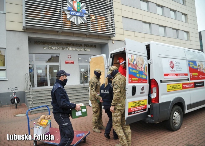 Torba Charytatywna Caritas od policjantów