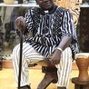 O. Emmanuel Noufe w tradycyjnym stroju z Burkina Faso (oprócz butów :))