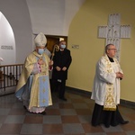 Przasnysz. Bp Marcinkowski w sanktuarium Matki Bożej