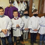 Nowi ministranci w Ociece