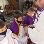Nowi ministranci w Ociece