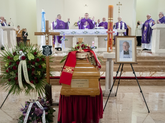Pożegnanie ks. Stanisława Sadowskiego 