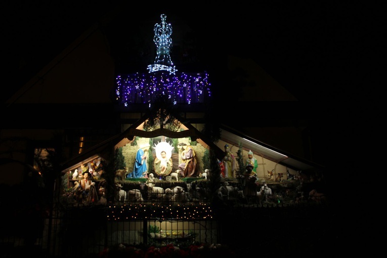 Limanowa. Szopka ks. Stanisława