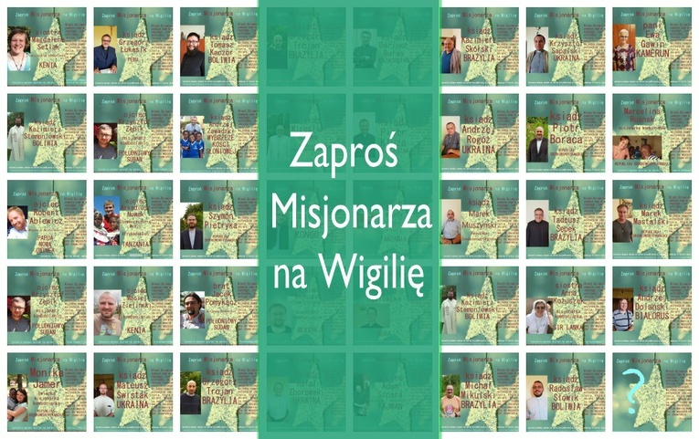 Zaproś misjonarza na Wigilię!