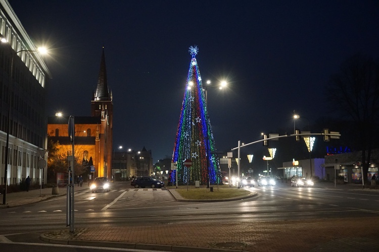 Starówka gliwicka przed świętami