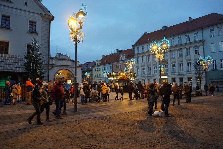 Starówka gliwicka przed świętami