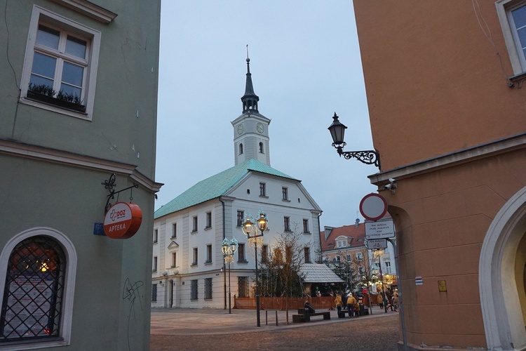 Starówka gliwicka przed świętami