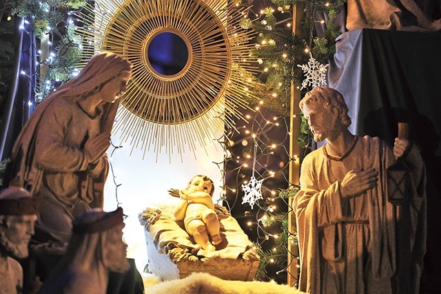 ▲	Artyści wystąpią przy żłóbku w Pogórzu.