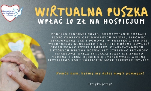 Śląskie. Hospicja w Żorach i Katowicach proszą o pomoc
