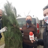 Rozdajemy choinki słuchaczom Radia eM