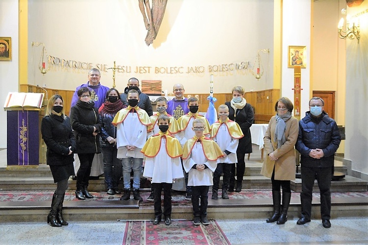 Nowy Sącz-Zawada. Ministranci Króla