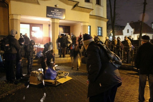 Posiłek dla potrzebujących w Zabrzu