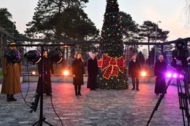 Drugie wspólne kolędowanie w Gorzycach.