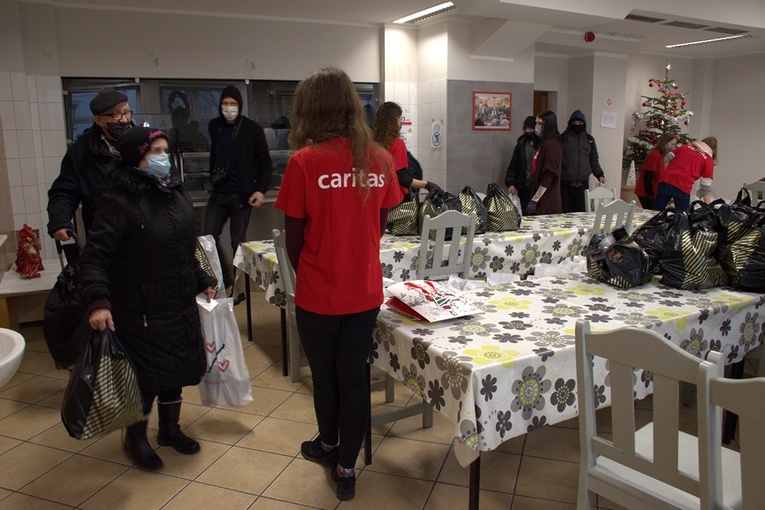 Wigilia dla potrzebujących Caritas AG 2020 r.