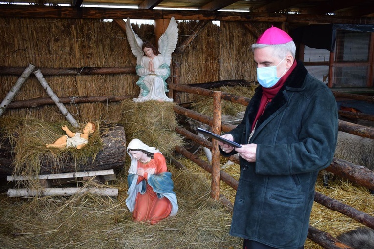 Żywa szopka w Sandomierzu