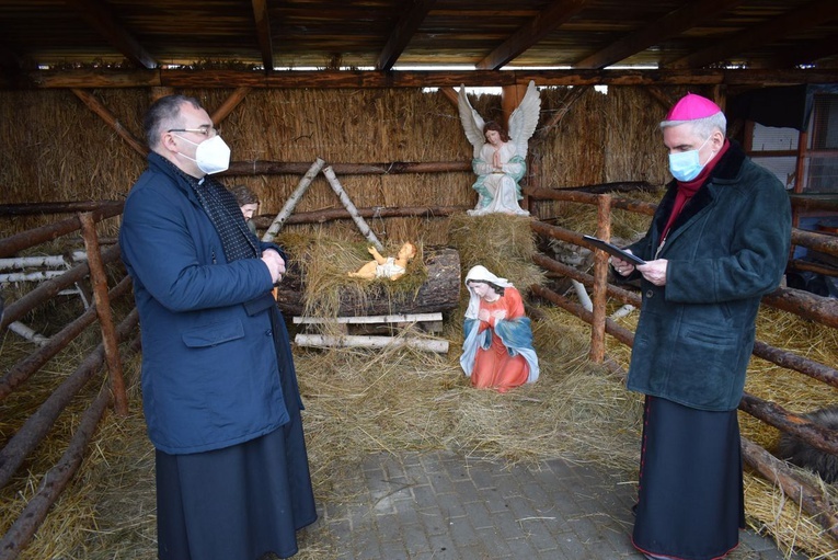 Żywa szopka w Sandomierzu