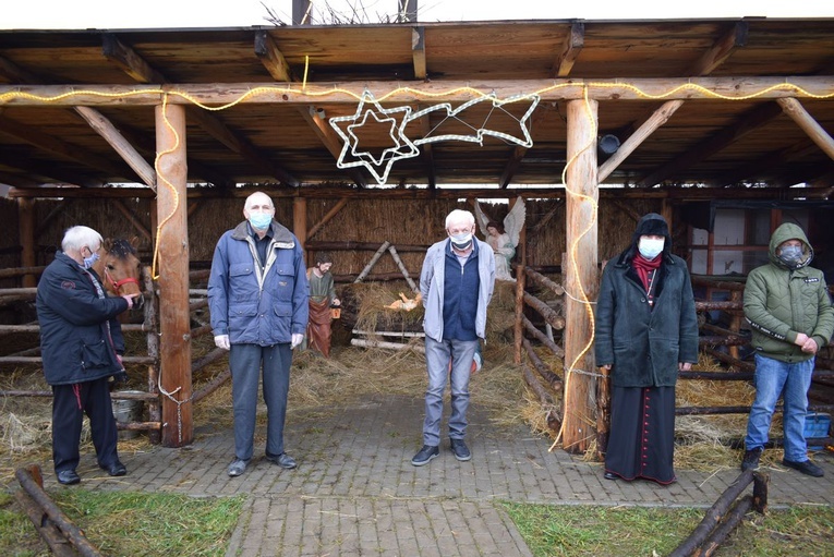 Żywa szopka w Sandomierzu