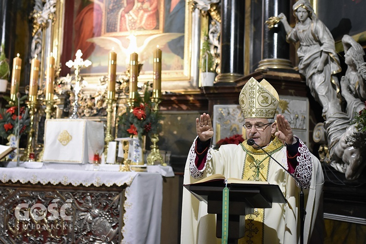 Pasterka w katedrze świdnickiej