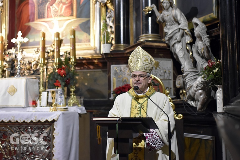 Pasterka w katedrze świdnickiej