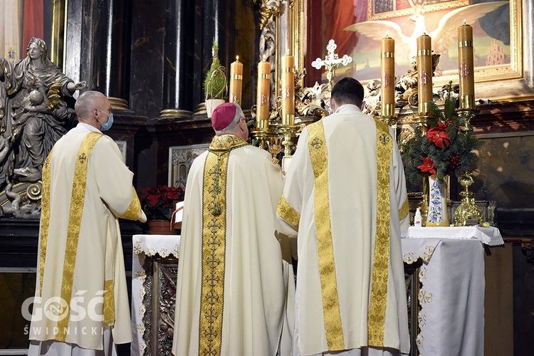 Pasterka w katedrze świdnickiej