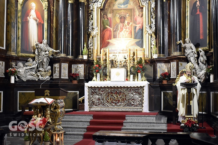 Pasterka w katedrze świdnickiej