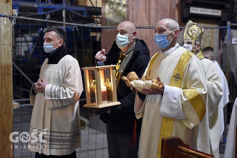 Pasterka w katedrze świdnickiej