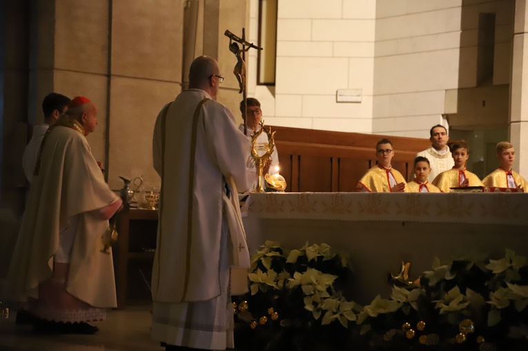 Pasterka w sanktuarium św. Jana Pawła II