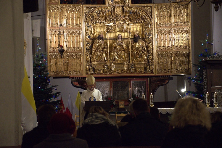 Pasterka 2020 r. w bazylice Mariackiej w Gdańsku