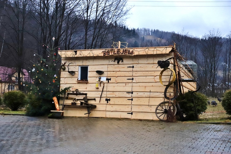 Żywa szopka w Obidzy